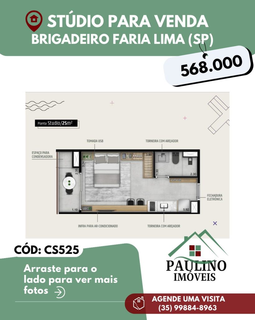💫 STUDIO Á VENDA 💫