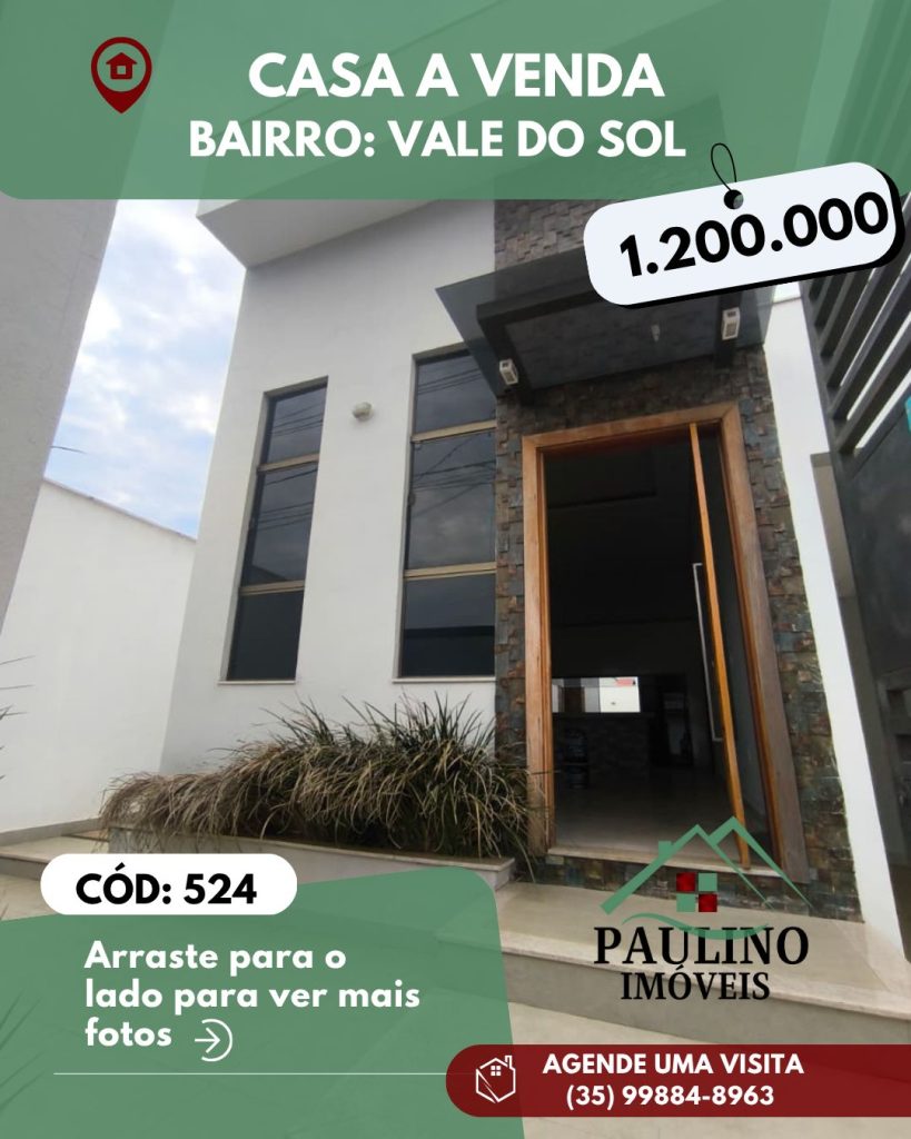 💫 CASA À VENDA 💫