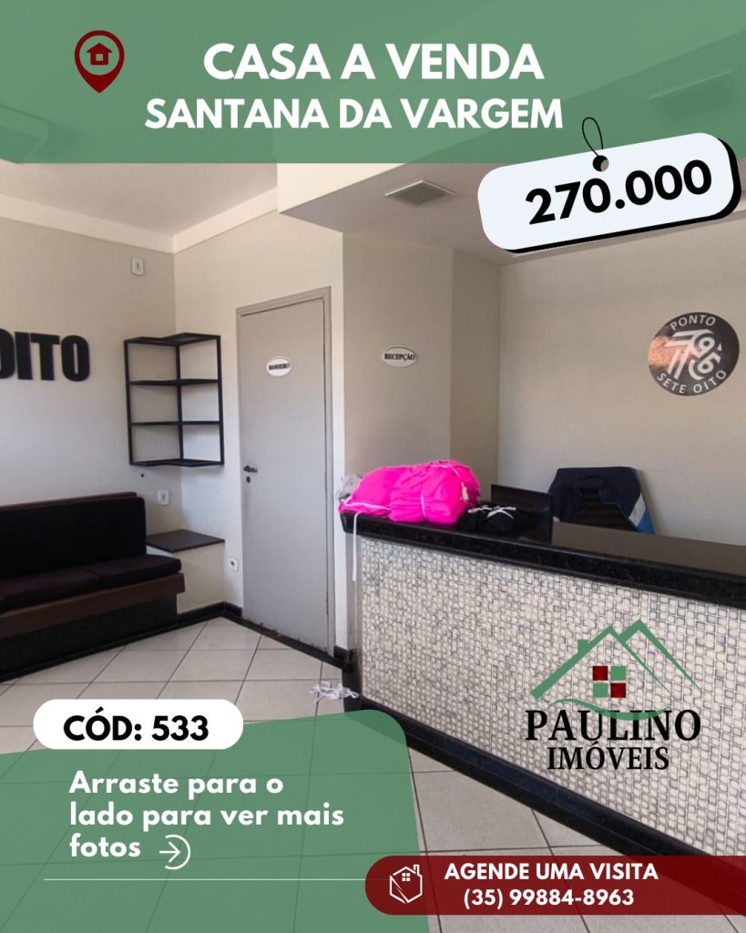 💫 CASA À VENDA 💫