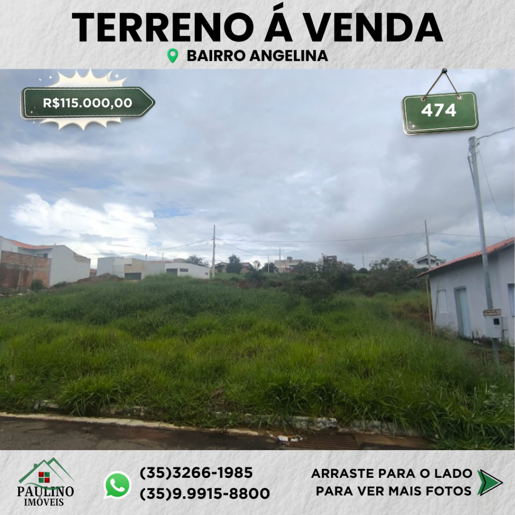 💫 TERRENO Á VENDA 💫