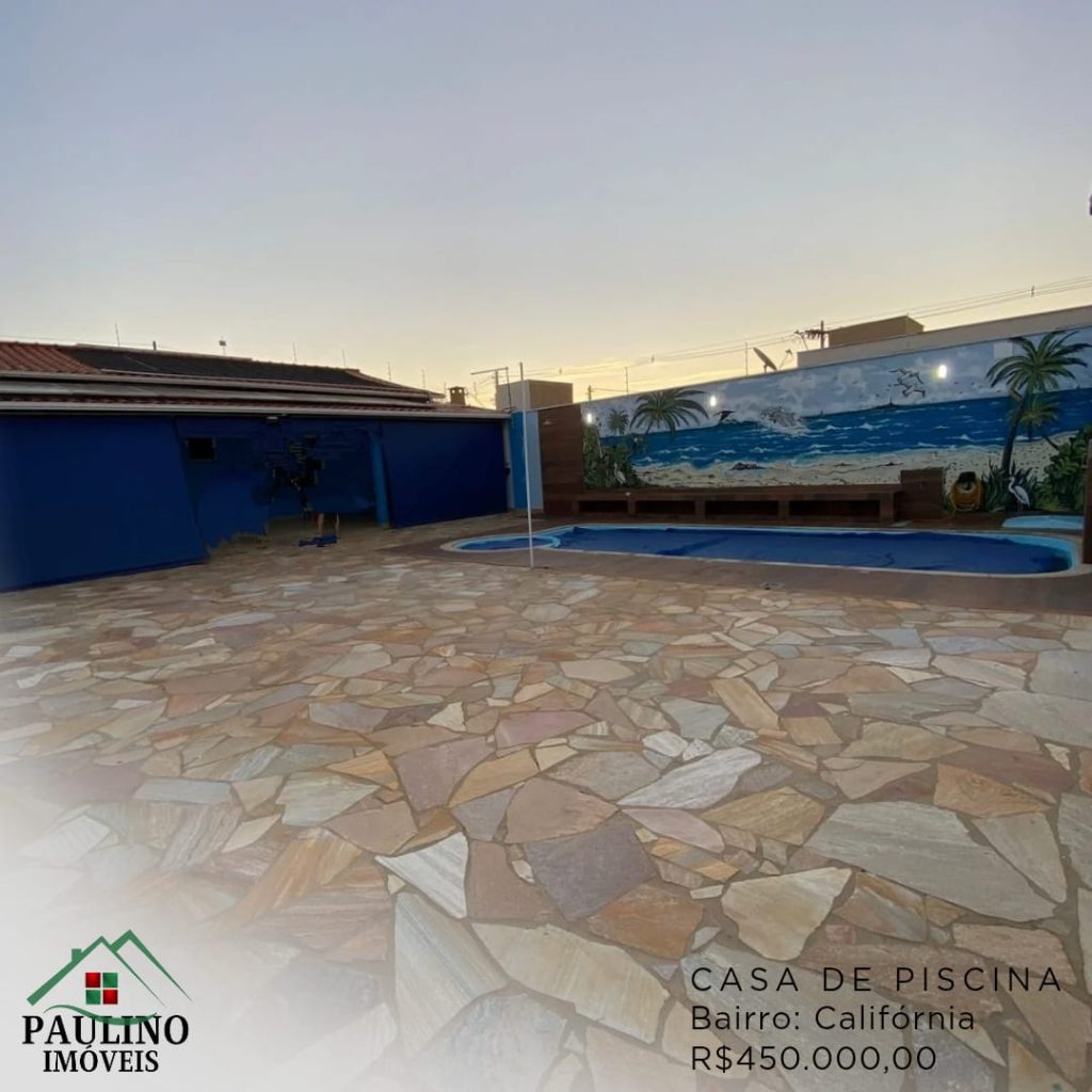 CASA DE PISCINA Á VENDA