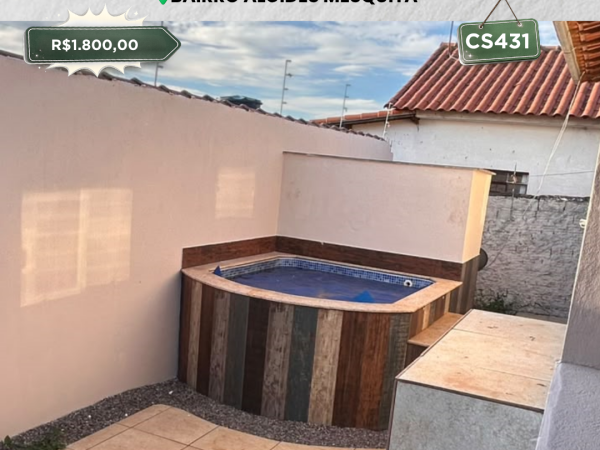 💫ALUGA-SE CASA – BAIRRO ALCIDES MESQUITA