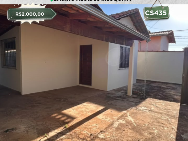💫ALUGA-SE CASA – BAIRRO ALCIDES MESQUITA